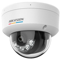 HIKVISION DS-2CD1147G3H-LIUF(2.8mm) - Hikvision cámara IP Domo gama VALUE ColorVu3.0 - Resolución 4 MPx | PoE IEEE802.3af - ColorVu3.0: imagen a color HikAI-ISP F1.0 1/1.8" - 2.8 mm | Micrófono | Luz híbrida hasta 30m - Detección de movimiento 3.0