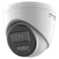 HIKVISION DS-2CD1327G3-LIU(4mm) - Cámara Turret IP gama VALUE - Resolución 2 Mpx (1920x1080) | Lente 4 mm - IR 30 m | Luz blanca 30 m | Micrófono integrado - ColorVu 3.0: imagen a color 24 horas - Detección de movimiento 2.0 - 120 dB WDR | PoE | Grado de - imagen 1