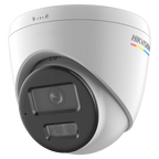 HIKVISION DS-2CD1327G3-LIU(4mm) - Cámara Turret IP gama VALUE - Resolución 2 Mpx (1920x1080) | Lente 4 mm - IR 30 m | Luz blanca 30 m | Micrófono integrado - ColorVu 3.0: imagen a color 24 horas - Detección de movimiento 2.0 - 120 dB WDR | PoE | Grado de - imagen 1