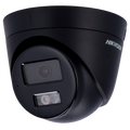 HIKVISION DS-2CD1343G2-LIU(2.8mm)(BLACK) - Cámara Turret IP Hikvision gama Value - Resolución 4 MP - Lente 2.8 mm - Luz híbrida 30 m - Detección de movimiento 2.0 - Micrófono integrado | PoE | IP67 | wdr (120dB) - imagen 1
