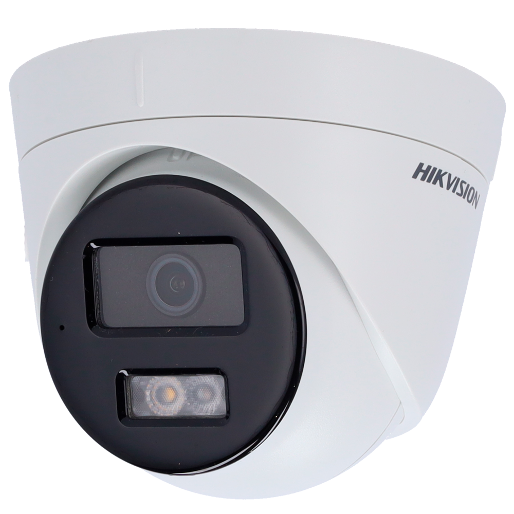 HIKVISION DS-2CD1343G2-LIU(4mm) - Cámara Turret IP Hikvision gama Value - Resolución 4 MP - Lente 4 mm - Luz híbrida 30 m - Detección de movimiento 2.0 - PoE | IP67 | Micrófono integrado | WDR (120 dB) - imagen 1