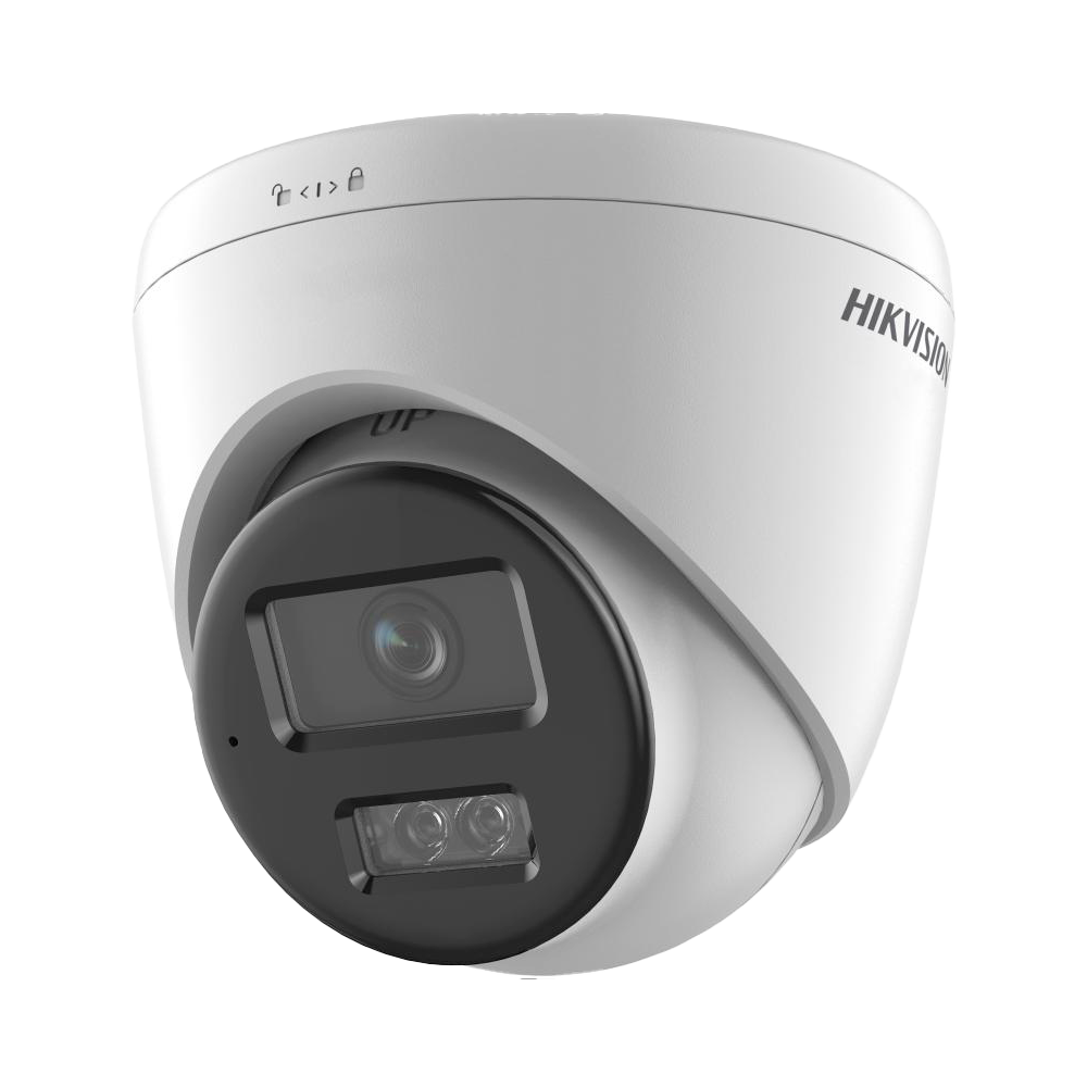 HIKVISION DS-2CD1363G2-LIU(2.8mm) - Cámara Turret IP Hikvision - Gama Value - 6 MP | Lente 2.8 mm - IR 30 m | WDR 120 dB | Micrófono incorporado - PoE | H.265+| IP67 | Det. movimiento 2.0 - WEB, Software CMS, Smartphone y NVR