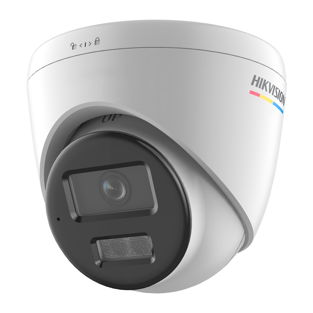 HIKVISION DS-2CD1367G3-LIU(2.8mm) - Cámara Turret IP gama VALUE - Resolución 6 Mpx (3200x1800) | Lente 2.8 mm - IR 30 m | Luz blanca 30 m | Micrófono integrado - ColorVu 3.0: imagen a color 24 horas - Detección de movimiento 3.0 - 120 dB WDR | PoE | Grado - imagen 1