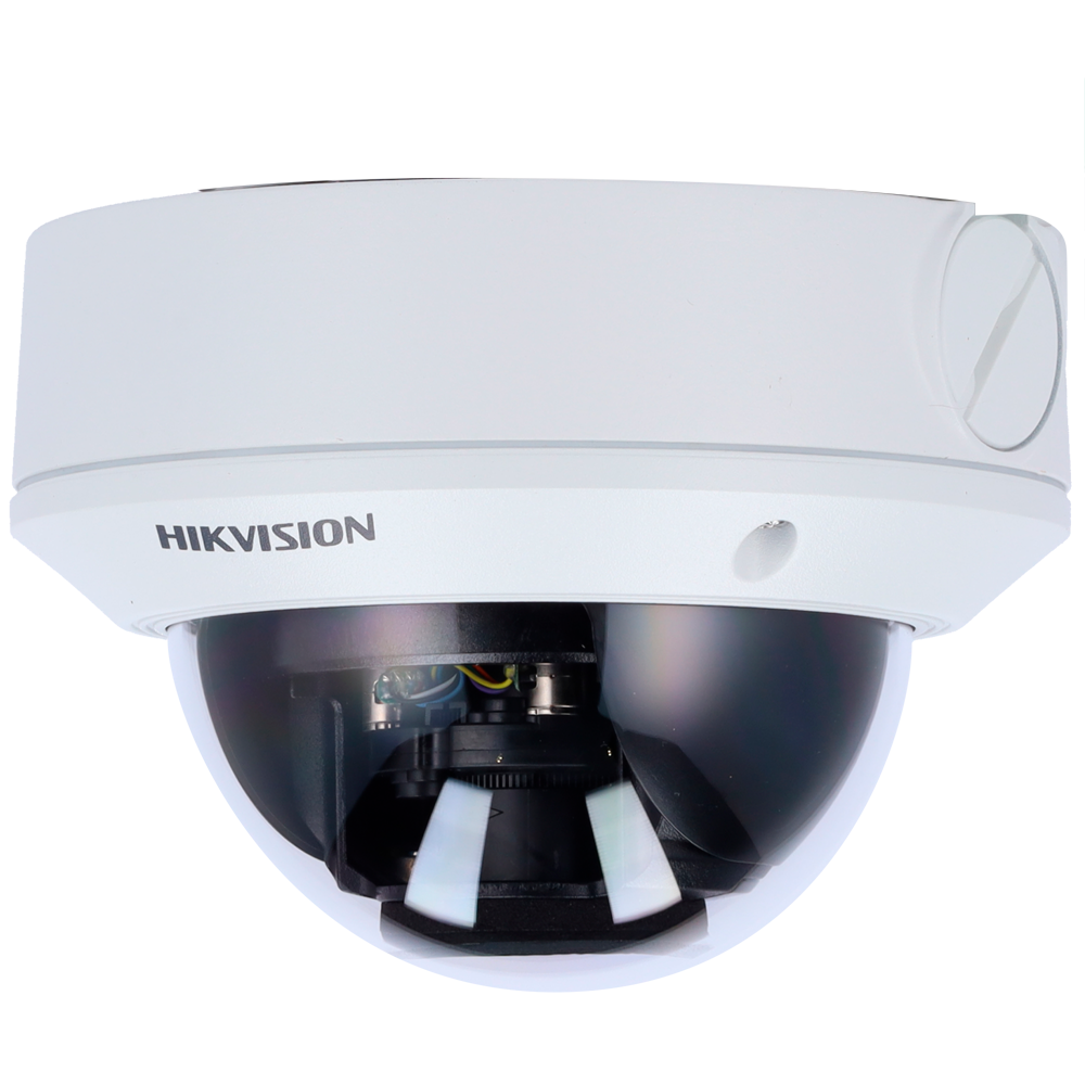 HIKVISION DS-2CD1723G2-IZS(2.8-12mm) - Cámara Domo IP Hikvision - Gama VALUE | microSD 256 GB - 2 MP | Lente motorizada 2.8~12 mm - IR 30 m | DWDR | Detección de movimiento 2.0 - PoE | H.265+ | IP67 | IK10 - WEB, Software CMS, Smartphone y NVR - imagen 1