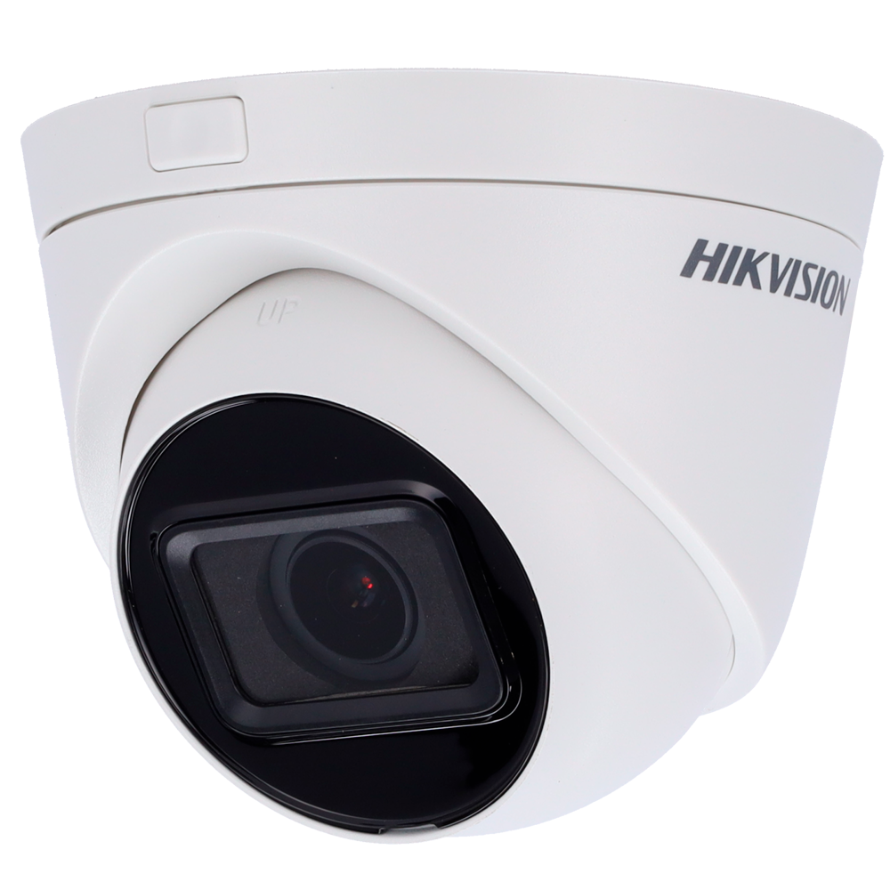 HIKVISION DS-2CD1H43G2-IZS(2.8-12mm) - Cámara Turret IP Hikvision - Gama Value | microSD 256 GB - 4 MP | Lente motorizada 2.8~12 mm - IR 30 m | WDR 120 dB | Entrada y salida Audio - PoE | H.265+| IP67 | Det. movimiento 2.0 - WEB, Software CMS, Smartphone - imagen 1