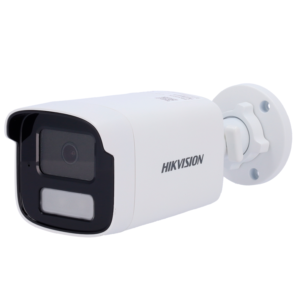 HIKVISION DS-2CD1T83G2-LIU(4mm) - Hikvision - Cámara Bullet IP gama Value - Resolución 8 Megapíxel (3840x2160) - Lente 4 mm | Micrófono integrado - Luz híbrida alcance 50 m | PoE (IEEE802.3af) - Detección de movimiento 2.0 - imagen 1