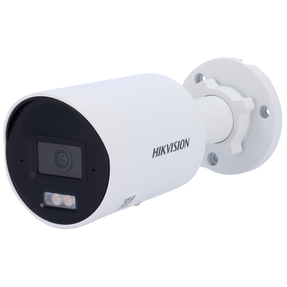 HIKVISION DS-2CD2043G2-LI2U(2.8mm) - Hikvision - Cámara Bullet IP gama PRO - Resolución 4 Megapíxel (2688x1520) - Lente 2.8 mm | Micrófono dual en array - Luz híbrida alcance 40 m | MicroSD - Detección de movimiento 2.0 | AcuSense | PoE - imagen 1