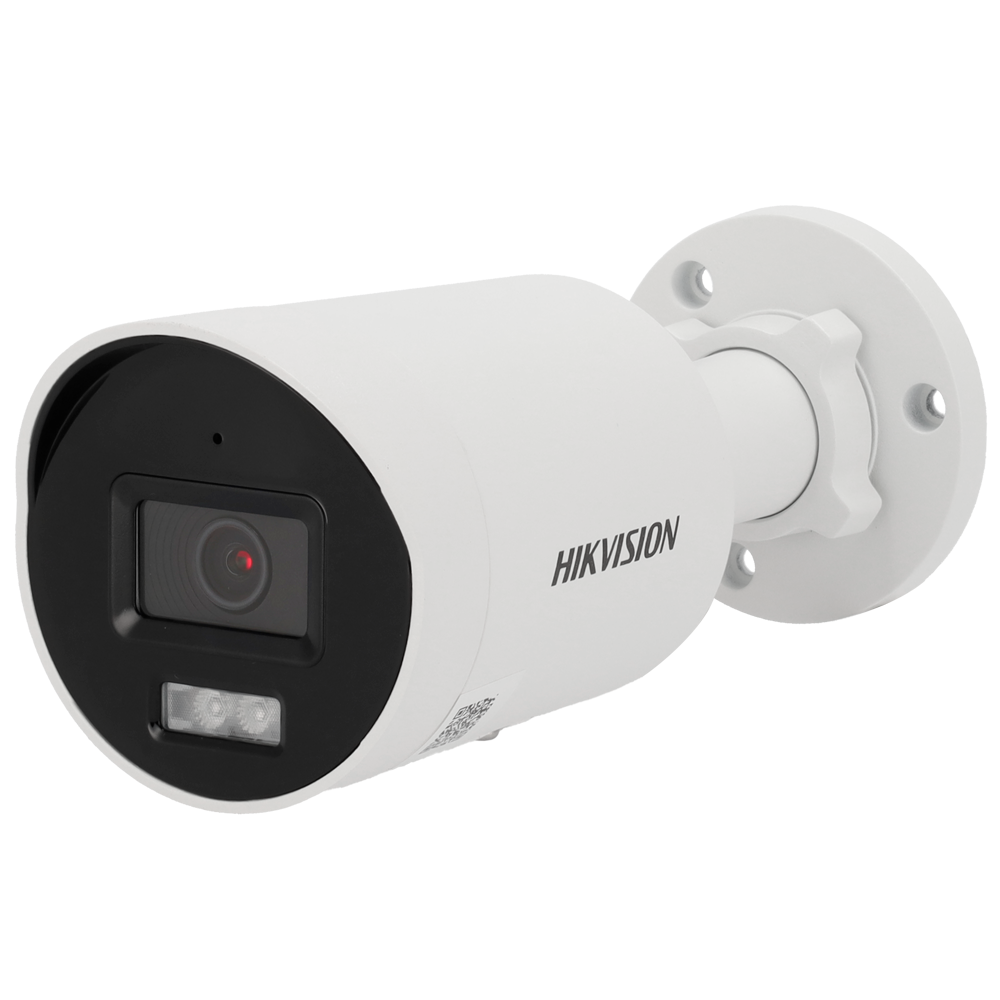 HIKVISION DS-2CD2046G2H-IU(2.8mm)(eF) - Hikvision - Cámara Bullet IP gama PRO - Resolución 4 Megapíxel | Powered by DarkFighter - Lente 2.8 mm | Micrófono integrado | PoE - IR alcance 40 m | Detección de movimiento 2.0 - AcuSense | Reconocimiento facial | - imagen 1