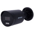 HIKVISION DS-2CD2046G2H-IU(2.8mm)(eF)/BLACK - Hikvision - Cámara Bullet IP gama PRO - Resolución 4 Megapíxel | Powered by DarkFighter - Lente 2.8 mm | Micrófono integrado | Negra - IR alcance 40 m | Detección de movimiento 2.0 - AcuSense | Reconocimiento