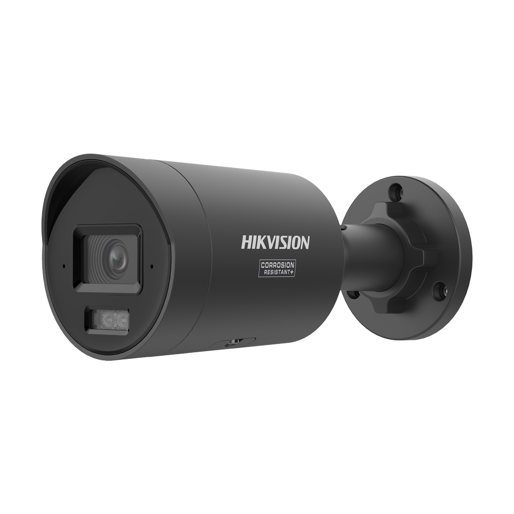 HIKVISION DS-2CD2046G3-IZ2UY(2.8/4mm)/BLACK - Hikvision cámara Bullet IP gama PRO - Resolución 4 Mpx (2688x1520) - Dos lentes en una 2.8/4 mm - Luz híbrida 40 m | Micrófono dual | Face capture - Detección de movimiento 2.0 | AcuSense - IP67 | NEMA 4X | Po