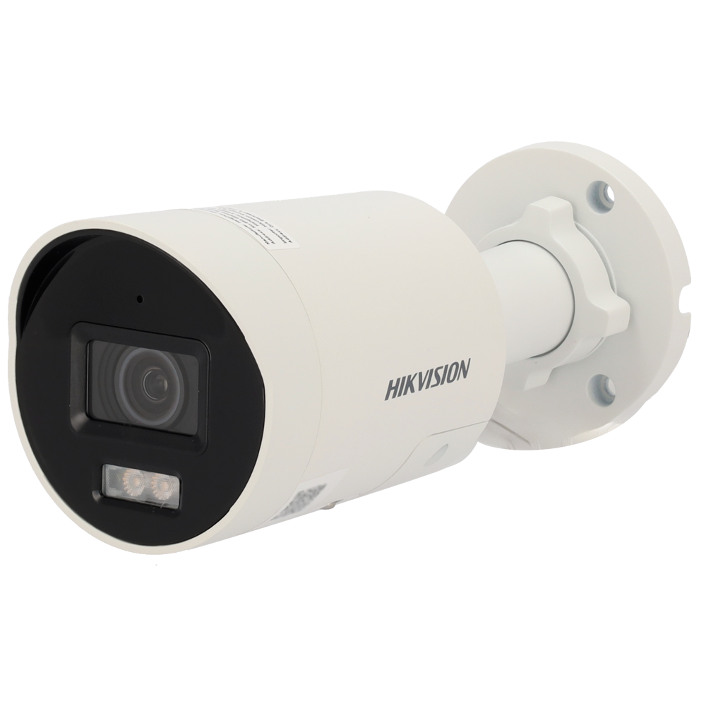 HIKVISION DS-2CD2047G2H-LIU/SL(2.8mm)(eF) - Hikvision - Cámara Bullet IP gama PRO - Resolución 4 Megapíxel (2688x1520) - Lente 2.8 mm | ColorVu | Micrófono y altavoz - Luz híbrida 40 m | Face Capture - Detección de movimiento 2.0 | AcuSense