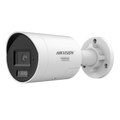 HIKVISION DS-2CD2067G3-LI2UY/SRB(4mm) - Hikvision cámara IP Bullet gama PRO ColorVu3.0 - 6 Mpx (3200x1800) | Lente 4 mm - Luz híbrida hasta 40 m | Luz policial - ColorVu3.0: imagen a color HikAI-ISP F1.0 1/1.8" - Micrófono y altavoz integrados | Capt