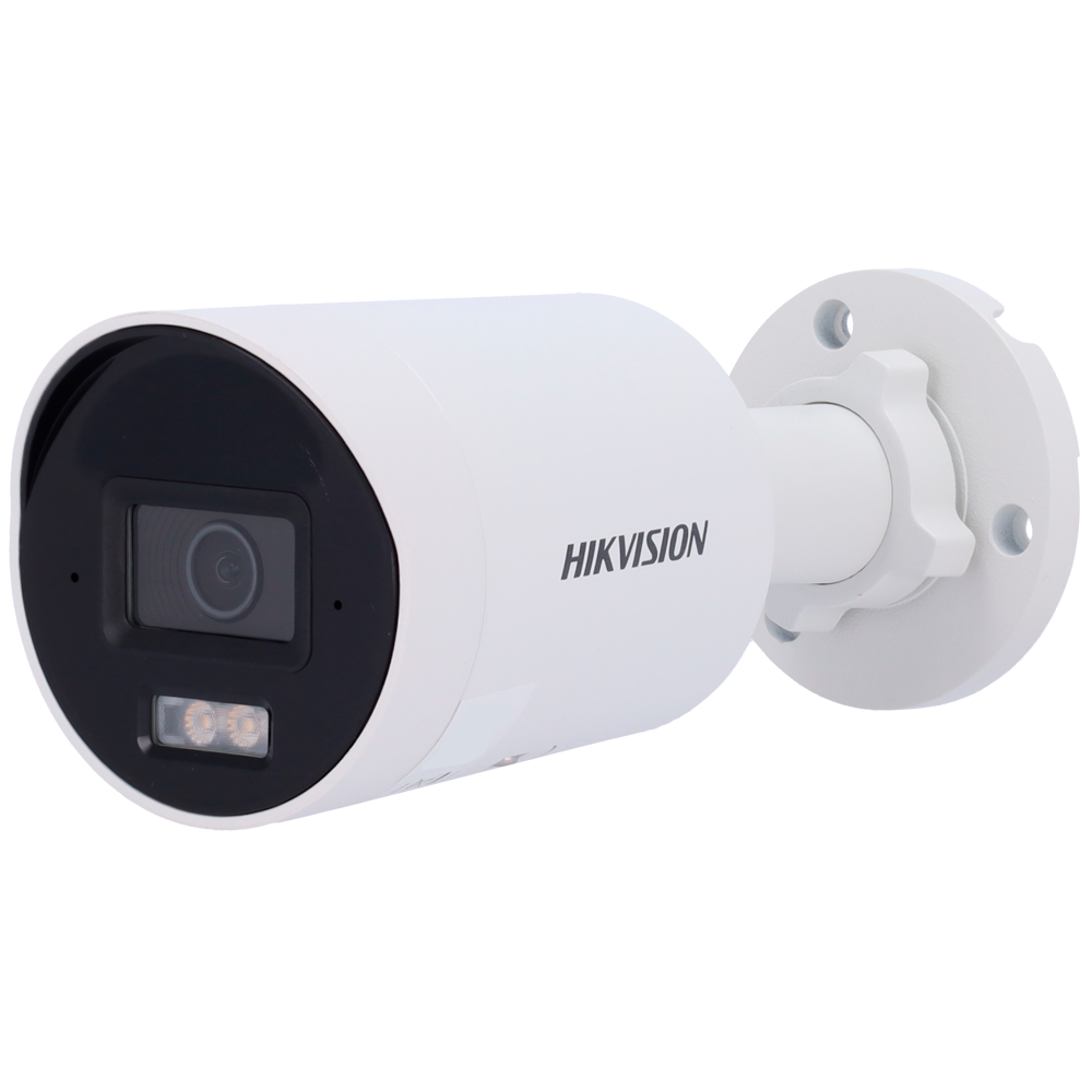 HIKVISION DS-2CD2083G2-LI2U(2.8mm) - Hikvision - Cámara Bullet IP gama PRO - Resolución 8 Megapixel (3840x2160) - Lente 2.8 mm | Micrófono dual en array integrado - Luz híbrida alcance 40 m | MicroSD | PoE - AcuSense | Detección de movimiento 2.0 | IP67 - imagen 1