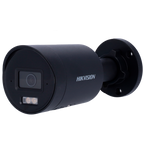 HIKVISION DS-2CD2083G2-LI2U(2.8mm)(BLACK) - Hikvision - Cámara Bullet IP gama PRO - Resolución 8 Megapixel (3840x2160) - Lente 2.8 mm | Micrófono dual en array integrado - Luz híbrida alcance 40 m | MicroSD | PoE - AcuSense | Detección de movimiento 2.0 | - imagen 1