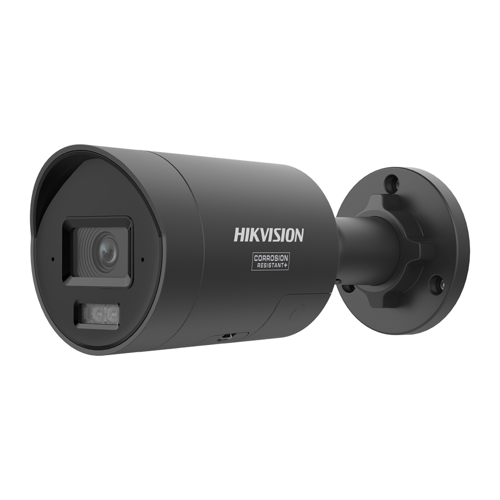 HIKVISION DS-2CD2087G3-LI2UY/SL(2.8mm)/BLACK - Hikvision cámara IP Bullet gama PRO ColorVu3.0 - Resolución 8 MPx | PoE IEEE802.3at - ColorVu3.0: imagen a color HikAI-ISP F1.0 1/1.8" - 2.8 mm | Micrófono dual | Luz híbrida hasta 40m - AcuSense 3.0 | S