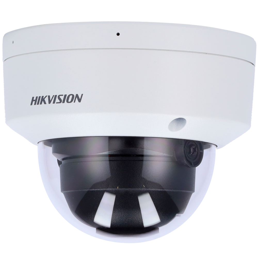 HIKVISION DS-2CD2143G2-LIS2U(4mm) - Hikvision Cámara Domo IP gama PRO - Resolución 4 Megapixel (2688x1520) - Lente 4 mm - Luz híbrida alcance 30 m | PoE | MicroSD - Micrófono dual en array | Face Detection - AcuSense | MD2.0 | Audio | Alarmas | IP67 | IK1 - imagen 1