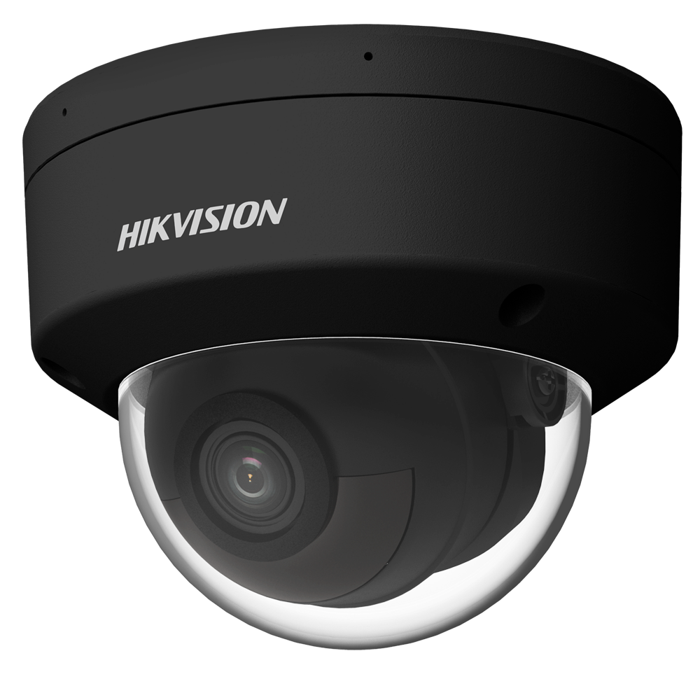 HIKVISION DS-2CD2146G2H-ISU(2.8mm)(eF)//BLACK - Hikvision - Cámara Domo IP gama PRO - Resolución 4 Megapíxel (2688x1520) - Lente 2.8mm | PoE | Micrófono integrado | Alarma - IR alcance 30m | AcuSense | Face capture | Audio - Detección de movimiento 2.0 |