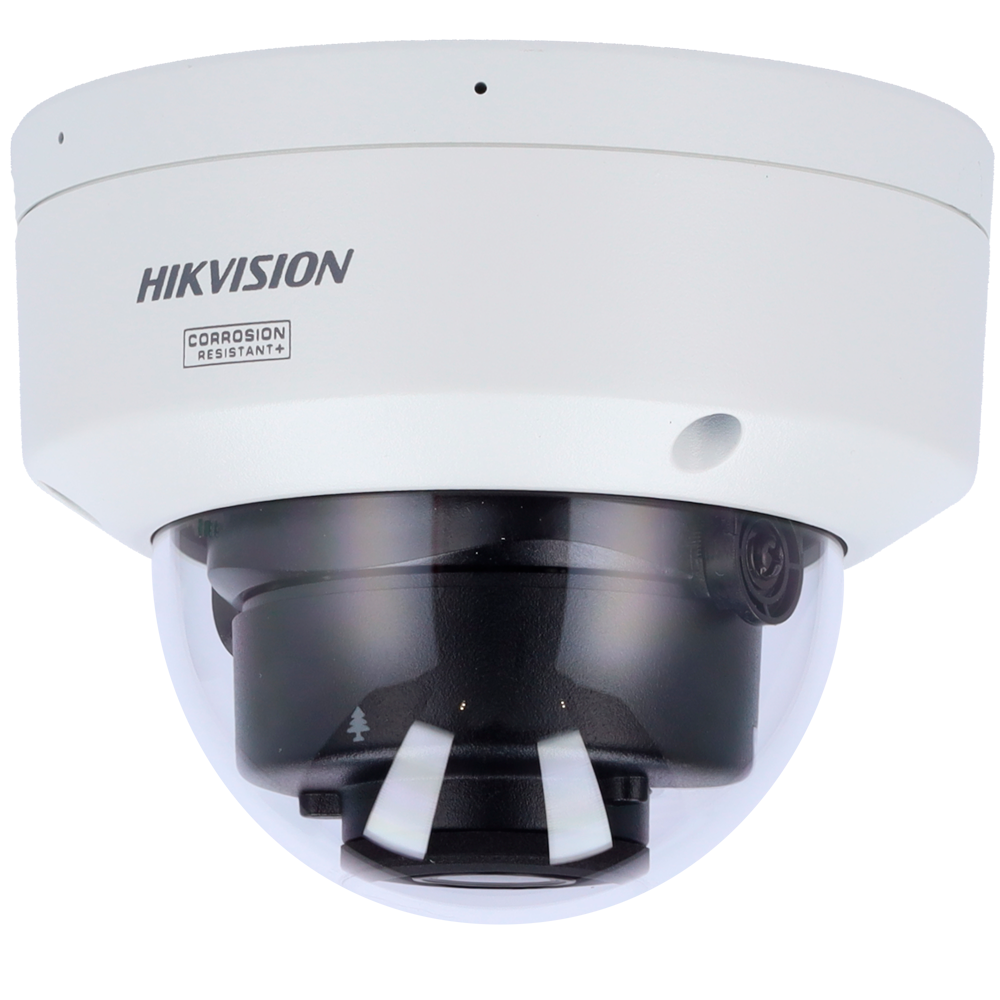 HIKVISION DS-2CD2147G3-LIS2UY(4mm) - Hikvision cámara IP Domo gama PRO ColorVu3.0 - Resolución 4 MPx | PoE IEEE802.3af - ColorVu3.0: imagen a color HikAI-ISP F1.0 1/1.8" - 4 mm | Micrófono dual | Luz híbrida hasta 30m - AcuSense3.0 | Sirena y flash d - imagen 1