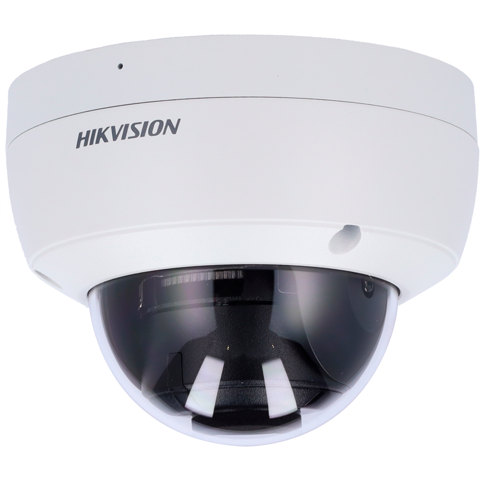 HIKVISION DS-2CD2163G2-IU(2.8mm) - Hikvision - Cámara Domo IP gama PRO - Resolución 6 Megapíxel (3200x1800) - Lente 2.8 mm | PoE | IP67, IK10 - IR alcance 30 m | Detección de movimiento 2.0 - AcuSense | Face Detection | Micrófono integrado - imagen 1