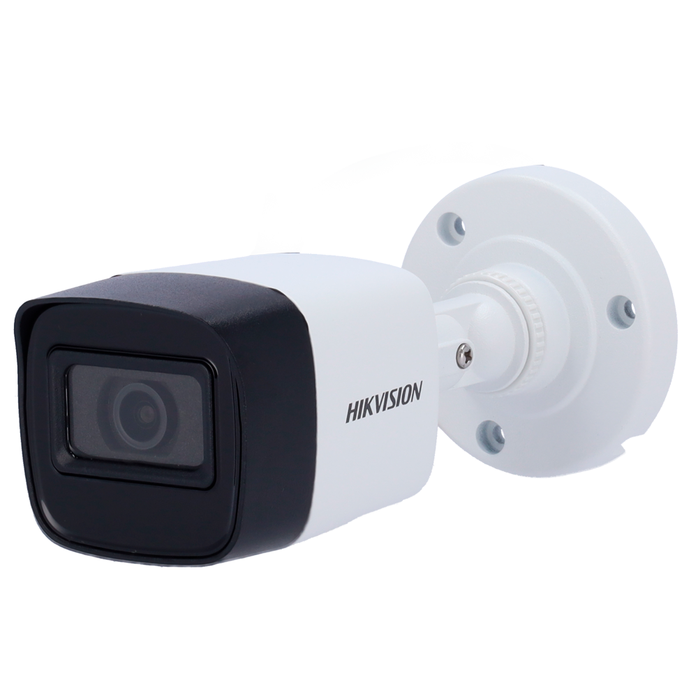 HIKVISION DS-2CE16D0T-ITF(2.8mm)(C) - Hikvision - Cámara Bullet 4en1 Gama VALUE - Resolución 1080p - Lente 2.8 mm - Impermeable IP67 - EXIR IR Alcance 30 m - imagen 1