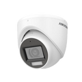 HIKVISION DS-2CE76K0T-LMFS(2.8mm) - Hikvision - Cámara Domo 4en1 Gama Value - Resolución 3K (2960x1665) - Lente 2.8 mm | Impermeable IP67 - Dual Light: Smart IR 30 m y luz blanca 20 m - Audio sobre cable coaxial | Micrófono integrado