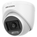 HIKVISION DS-2CE76K0T-LPFS(2.8mm) - Hikvision - Cámara Domo 4en1 Gama Value - 3K (2960x1665) CMOS - Lente 2.8 mm | Apto para interior - Dual light: Smart IR 20 m, luz blanca 20 m - Audio sobre cable coaxial | Micrófono integrado