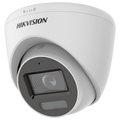 HIKVISION DS-2CE78K0T-LFS(2.8mm) - Cámara Turret 4en1 Gama Value - Resolución 3K (2960x1665) - Lente 2.8 mm - Dual light: IR 40 m, luz blanca 20 m - Audio sobre cable coaxial | Micrófono integrado - Grado de protección IP67