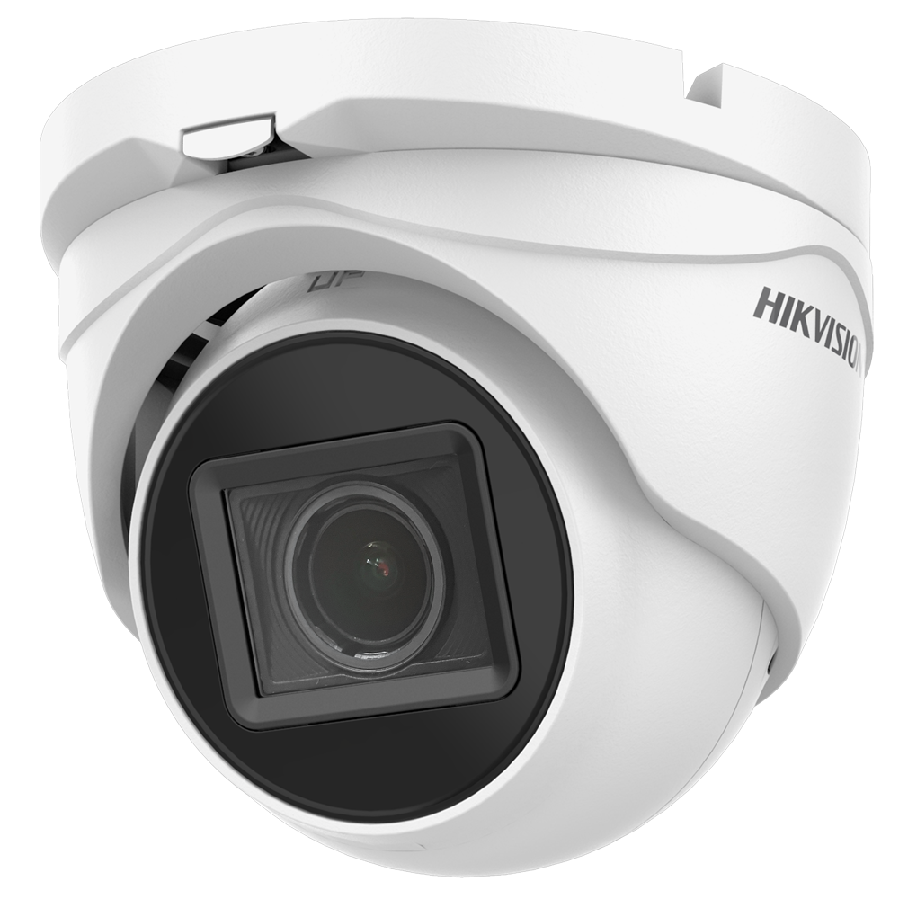 HIKVISION DS-2CE79H0T-IT3ZE(2.7-13.5mm)(C) - Hikvision - Cámara Turret HDTVI Gama Value - Resolución 5 Megapíxel (2560x1944) - Lente varifocal motorizada 2.7~13.5 mm - Smart IR alcance 40 m | Impermeable IP67 - Alimentación sobre cable coaxial PoC.at