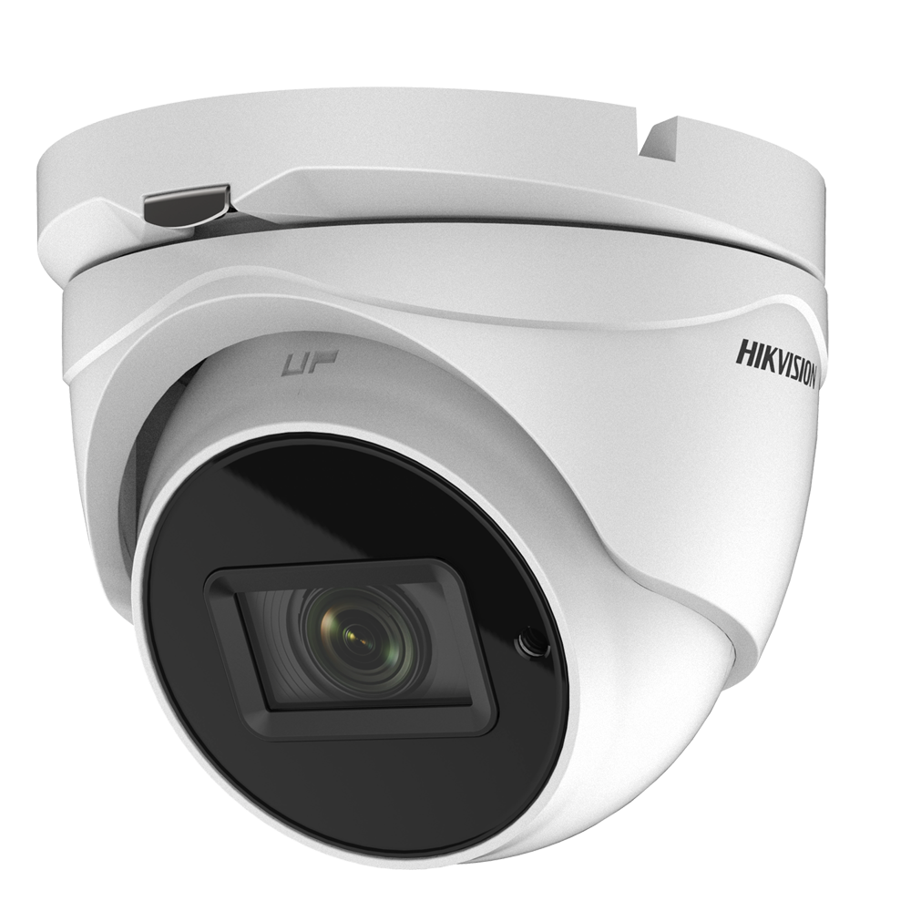 HIKVISION DS-2CE79H8T-AIT3ZF(2.7-13.5mm) - Hikvision - Cámara Domo 4en1 Gama PRO - Resolución 5 Megapíxel (2560x1944) - Lente varifocal motorizada 2.7~13.5 mm Autofocus - Smart IR Alcance 60 m | Ultra Low Light - Impermeable IP67