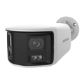 HIKVISION DS-2CFW06-P(2.8mm) - Cámara bullet 180º IP gama Value - Resolución 6 Mpx (3632x1632) - Lente fija 2.8 mm | Detección de movimiento 2.0 - Wi-Fi IEEE802.11b/g/n | Luz Híbrida hasta 30 m - Micrófono y altavoz integrados | 120 dB WDR - Grado de prot - imagen 1