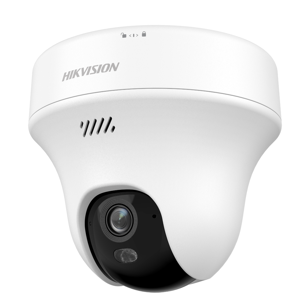 HIKVISION DS-2CFWQ5(2.8mm) - Cámara PT IP gama Value - Lente 2.8 mm | Resolución 5 Mpx (2960x1664) - Luz Híbrida hasta 10 m - Wi-Fi IEEE802.11b/g/n - Micrófono y altavoz integrados | DWDR - Detección de movimiento 2.0 - imagen 1