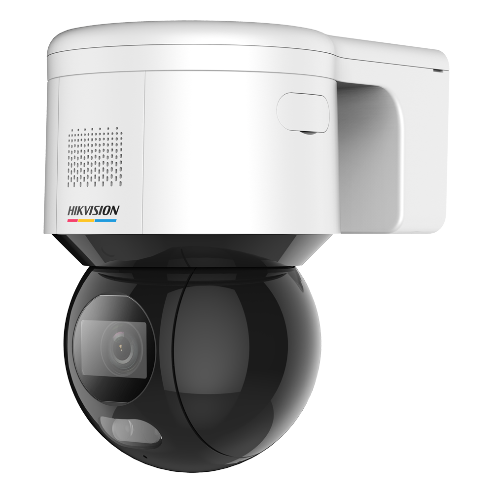 HIKVISION DS-2DE3A400BW-DE(F1)(T5) - Domo Motorizado IP Hikvision - Gama Value - 4 MP | Lente 4.0 mm | Face Capture - Luz blanca 30 m | WDR 120 dB | AcuSense - PoE | H.265+| IP67 | Micrófono y Altavoz - WEB, Software CMS, Smartphone y NVR