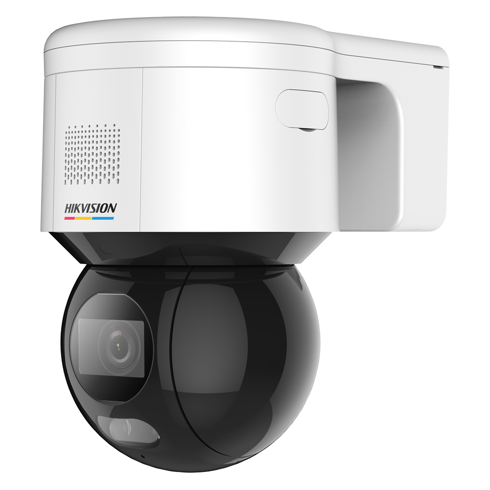 HIKVISION DS-2DE3A400BW-DE/W(F1)(T5) - Domo Motorizado IP Hikvision - Gama Value - 4 MP | Lente 4.0 mm - Luz blanca 30 m | WDR 120 dB | AcuSense - PoE | H.265+| IP66 | Captura facial - WEB, Software CMS, Smartphone y NVR