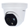 HIKVISION DS-2TD1217-2/QA - Cámara térmica Dual IP Hikvision Gama PRO - Sensor térmico 160x120 VOx | Lente 1.8 mm - Sensor óptico 1/2.7” 4 Mpx | Lente 2 mm - Sensibilidad térmica ≤ 40mK - Audio | Alarmas | MicroSD | IP67 - Rango medición temp -20~150ºC /