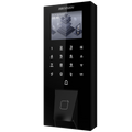 HIKVISION DS-K1T807MBFWX-E1 - Control de acceso y presencia PoE IP65 - Huella, tarjeta MF y PIN - 5.000 usuarios | 150.000 registros - TCP/IP, WiFi, USB, RS485 y Wiegand - 2.4" TFT | Controladora integrada - iVMS-4200 | Hik-Connect