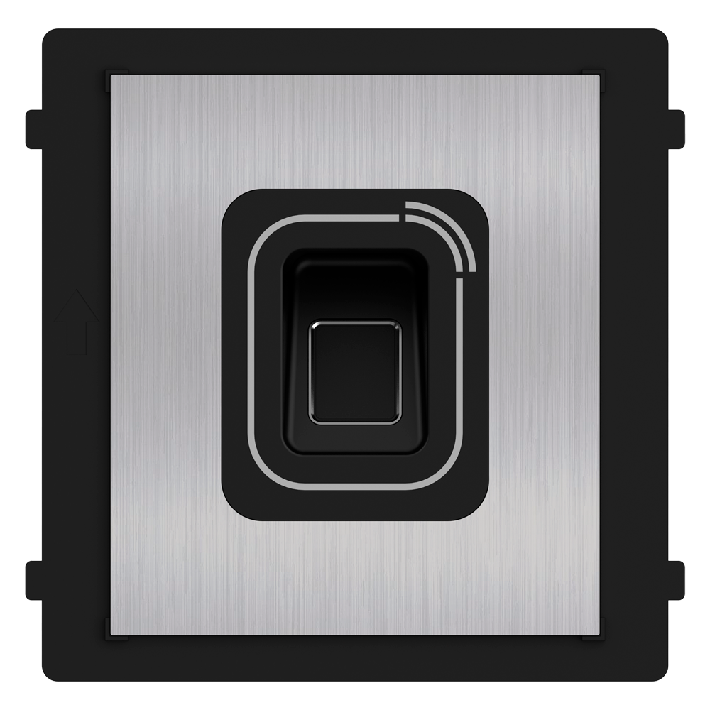 HIKVISION DS-KD-MFB/S - Módulo de extensión - Apertura con tarjeta MF y huella - Frecuencia 13.56 MHz - LED de estado - Apto para exterior IP65 - Montaje modular