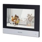 HIKVISION DS-KH6320-WTE1 - Monitor para videoportero - Pantalla táctil TFT 7" - Audio bidireccional - TCP/IP, WiFi, SIP | 2 salidas de relé - Ranura tarjeta microSD hasta 128 GB - Montaje en superficie - imagen 1