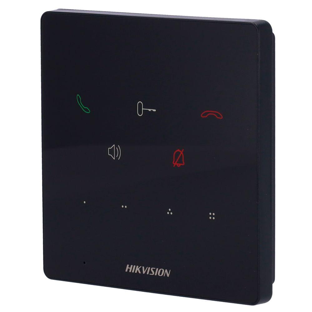 HIKVISION DS-KH7000EY-E2 - Telefonillo para videoportero - Sin pantalla - Audio bidireccional - 2 hilos HD - Montaje en superficie