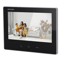 HIKVISION DS-KH7300EY-WTE2 - Monitor para videoportero - Pantalla TFT de 7" - Audio bidireccional | LED de estado - 2 hilos HD, WiFi - Ranura tarjeta microSD hasta 128 GB - Montaje en superficie - imagen 1