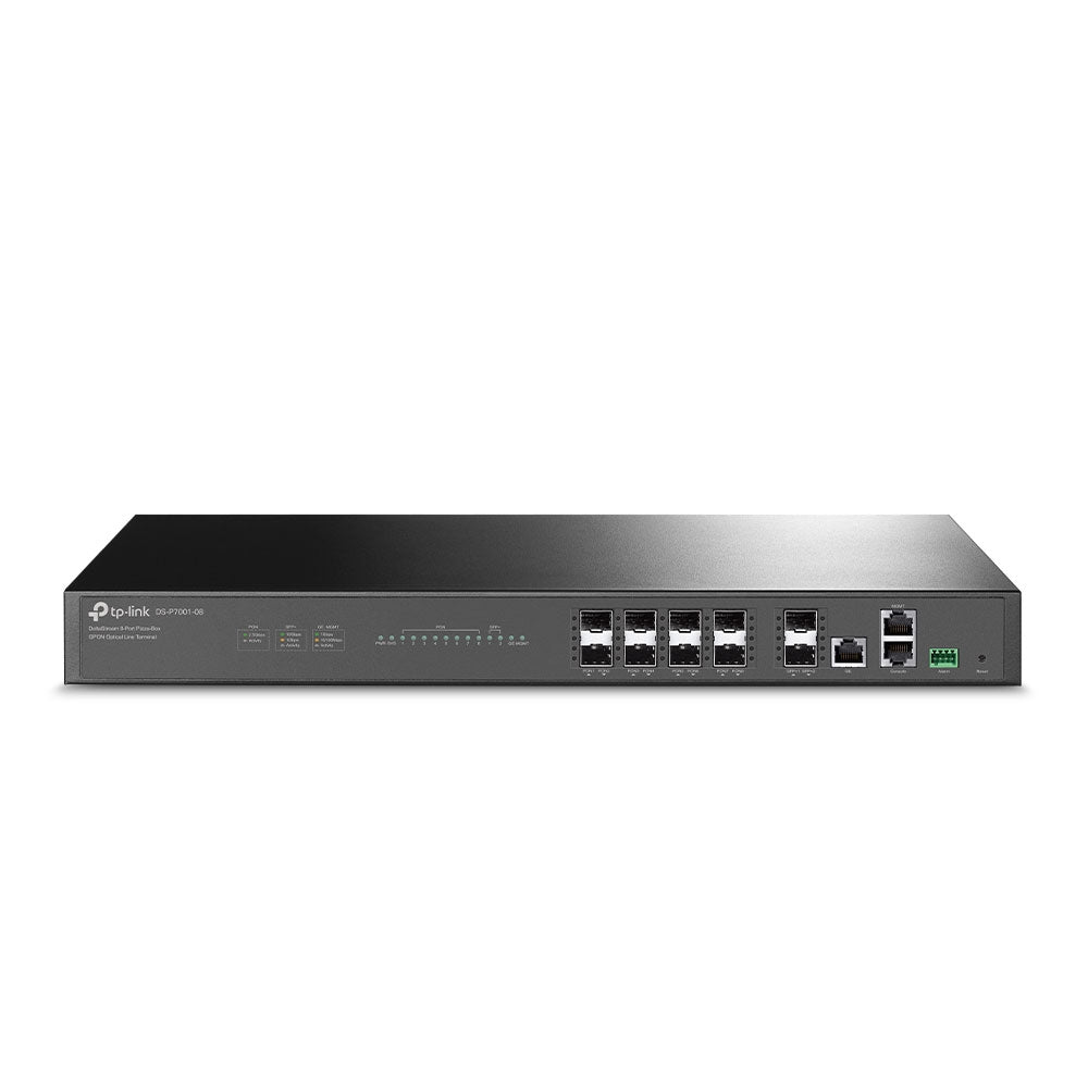 Imagen de TP-Link OLT GPON DS-P7001-08 8 Puertos 10 Gbps SFP+ Alimentación Redundante