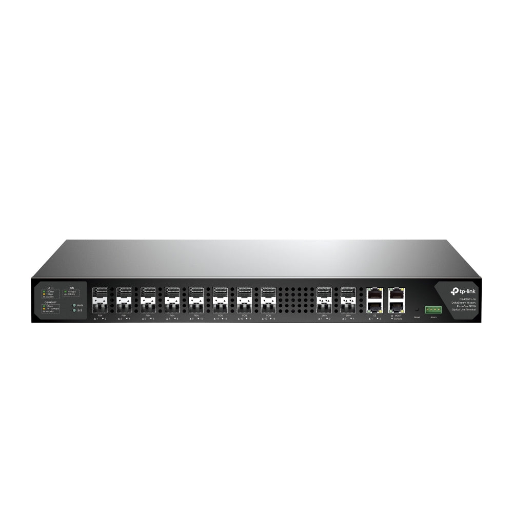 Imagen de TP-Link OLT GPON DS-P7001-16 16 Puertos SFP 4 Puertos Uplink 10 Gbps