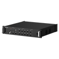 HIKVISION DS-QAZ1A500G1-VB2 - Amplificador en red - Funciones mezcladoras básicas - Amplificador 100 V - Reproductor USB / BT / MIC / RCA - Potencia nominal 500 W - Hasta 2 zonas - imagen 1