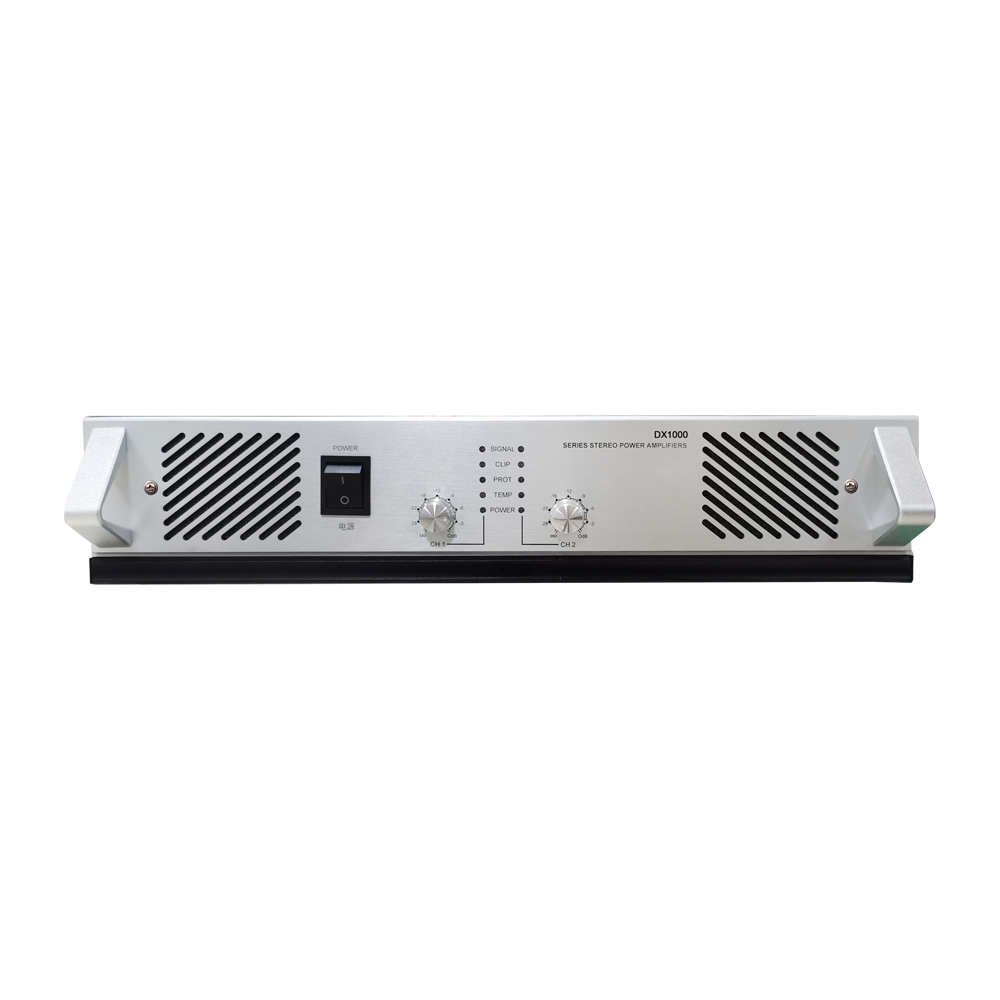 DSPPA-DX1000 - Etapa de potencia profesional DSPPA - Baja impedancia 4-16 Ω - 2x150W @8Ω | 2 canales | Clase D - Entradas XLR y Jack 6,35 mm - Modos Estéreo | Emparejado | Puente - Rack 19" | Protección DC, Corto y Térmica - imagen 1