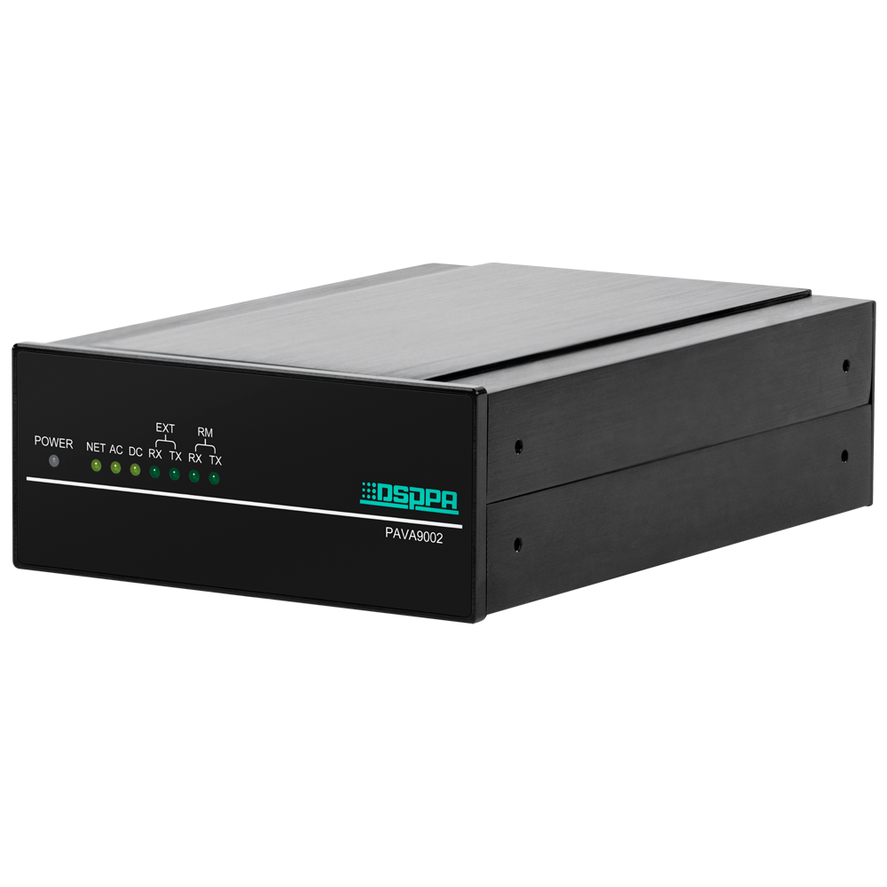 DSPPA-PAVA9002 - Terminal de control por red - Transmisión de audio - Software de control - Indicadores LED - imagen 1