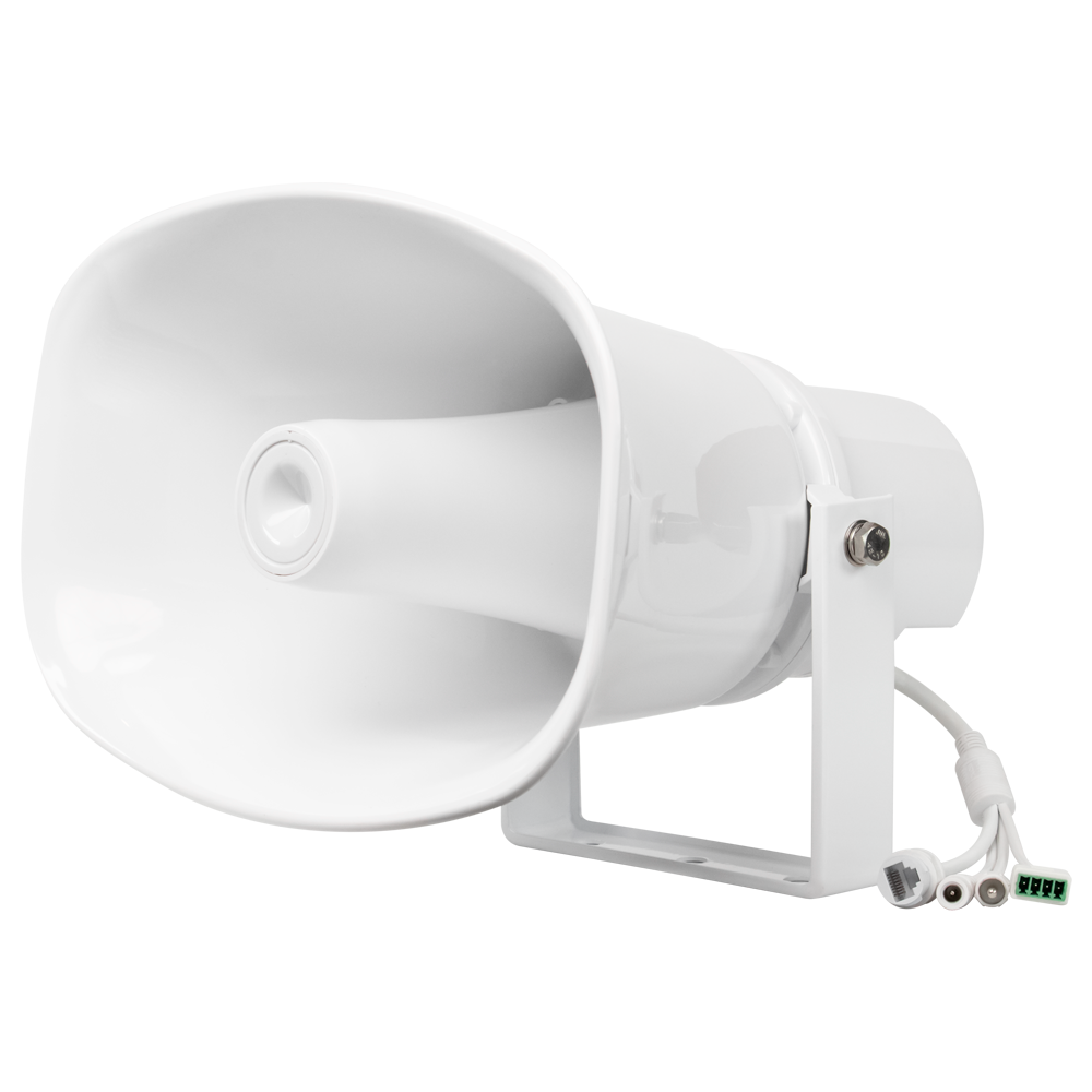 DSPPA-POE170VF - Bocina IP - Protocolo ONVIF - Formatos MP3 y WAV - PoE+ o DC - Plástico ABS - imagen 1
