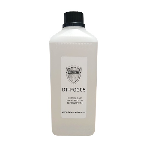 DEFENDERTECH DT-FOG05 - Defendertech - Recarga de líquido - 0.5L - Especial para 200m3 y 400m3
