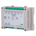 DTECH DT-R008P - Módulo de adquisición y control de datos - 8 entradas digitales | 8 salidas de relé (NO/NC) - Protocolos: Modbus/TCP, TCP/IP, UDP, HTTP,... - Servidor web integrado - Puerto Ethernet 10/100 Base-TX PoE | Puerto WiFi - No incluye alimentad - imagen 1