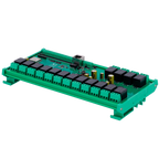 DTECH DT-R016 - Módulo de adquisición y control de datos - 16 entradas digit. | 16 salidas de relé (NO/NC) - Protocolos: Modbus/TCP, TCP/IP, UDP, HTTP,... - Servidor web integrado - Puerto Ethernet 10/100 Base-TX | Puerto WiFi - Montaje en carril DIN - imagen 1