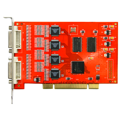 MARCA BLANCA DVR161PCIO1 - Tarjeta capturadora de vídeo digital - 16 entradas de video y 16 de audio - Compresión H.264 mejorada - 400 FPS visualización/grabación - Software de captura incluido - Visualización remota IP por IE/Software