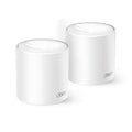 Imagen de TP-Link Sistema Wi-Fi Mesh Deco X10(2-pack) AX1500 Antenas Internas, Compatible con Alexa